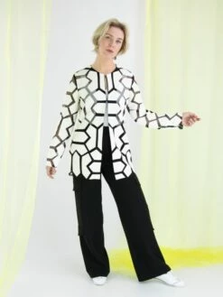 Cambio AMELIE CARGO 6052 0276-00 Pantalons 099 -Tendance Chic Magasin cambio pantalon amelie cargo 6052 0276 00 5