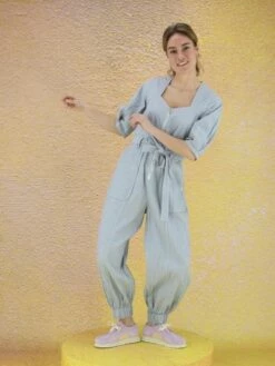 High OPPORTUNIST 707014 Jumpsuits 002 -Tendance Chic Magasin high pantalon opportunist 707014 15