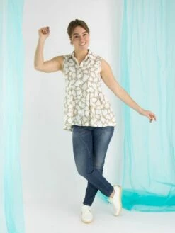 High QUIETEN S50273 Tops 104 -Tendance Chic Magasin high top quieten s50273 6