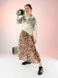 Marc Cain VS 71.05 W02 Jupes 278 -Tendance Chic Magasin marc cain sports jupe vs 71 05 w02 5