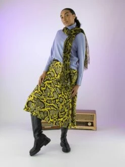 Marc Cain VS 71.10 W75 Jupes 433 -Tendance Chic Magasin marc cain sports jupe vs 71 10 w75 5