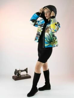 Marc Cain VS 12.02 W52 Manteaux / Doudounes 346 -Tendance Chic Magasin marc cain sports manteau doudoune vs 12 02 w52 5