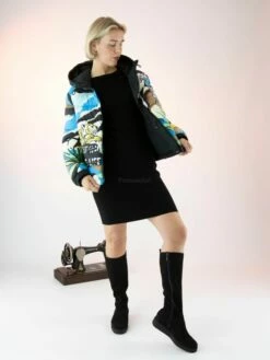 Marc Cain VS 12.02 W52 Manteaux / Doudounes 346 -Tendance Chic Magasin marc cain sports manteau doudoune vs 12 02 w52 6