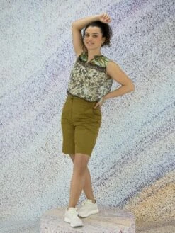 Marc Cain US 83.01 W44 Bermudas 528 -Tendance Chic Magasin marc cain sports pantalon us 83 01 w44 5