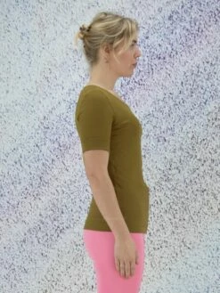 Marc Cain +E48.09 J50 T Shirts 528 -Tendance Chic Magasin marc cain sports t shirt e48 09 j50 4