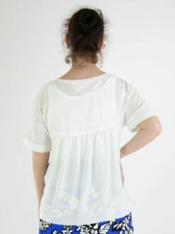 Marc Cain WS 51.16 W76 T Shirts 110 -Tendance Chic Magasin marc cain sports t shirt ws 51 16 w76 12