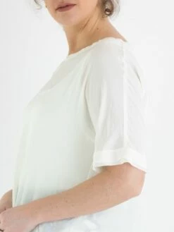 Marc Cain WS 51.16 W76 T Shirts 110 -Tendance Chic Magasin marc cain sports t shirt ws 51 16 w76 14