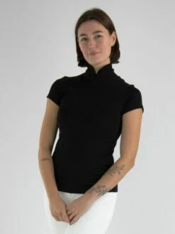 Marc Cain +E 48.55 J14 T Shirts 900 -Tendance Chic Magasin marc cain t shirt e 48 55 j14 14