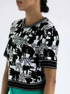 Marc Cain WC 41.10 M03 T Shirts 190 -Tendance Chic Magasin marc cain t shirt wc 41 10 m03 7