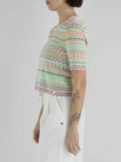 Marc Cain WC 41.38 M36 T Shirts 531 -Tendance Chic Magasin marc cain t shirt wc 41 38 m36 2