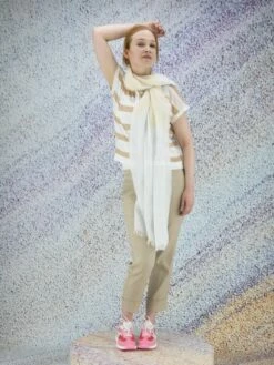 Peserico S99394-F18 B9157 Gilets B46 -Tendance Chic Magasin peserico gilet s99394 f18 b9157 5