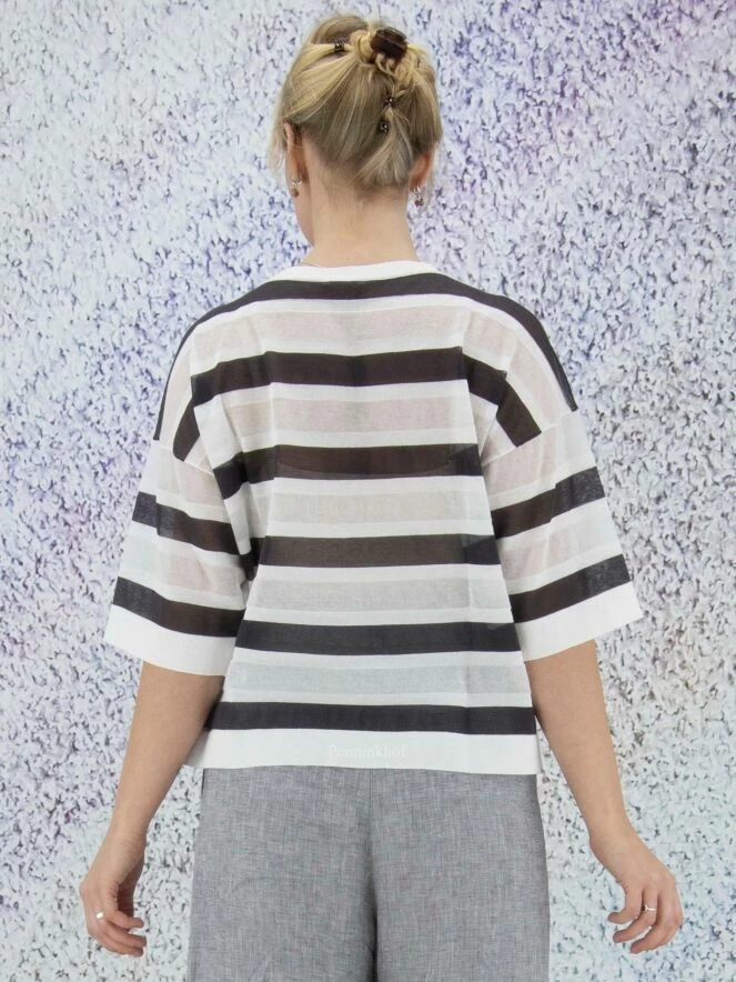 Peserico S99355-F18 B9157 T Shirts B47 4 Peserico S99355-F18 B9157 T Shirts B47 – Image 4