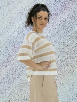 Peserico S99355-F18 B9157 T Shirts B46 -Tendance Chic Magasin peserico t shirt s99355 f18 b9157 4