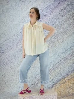 Peserico S08253L1 05207 Tops 946 15 Peserico S08253L1 05207 Tops 946 -Tendance Chic Magasin peserico top s08253l1 05207 15